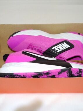 Nike Pink and Black Athletic Shoes